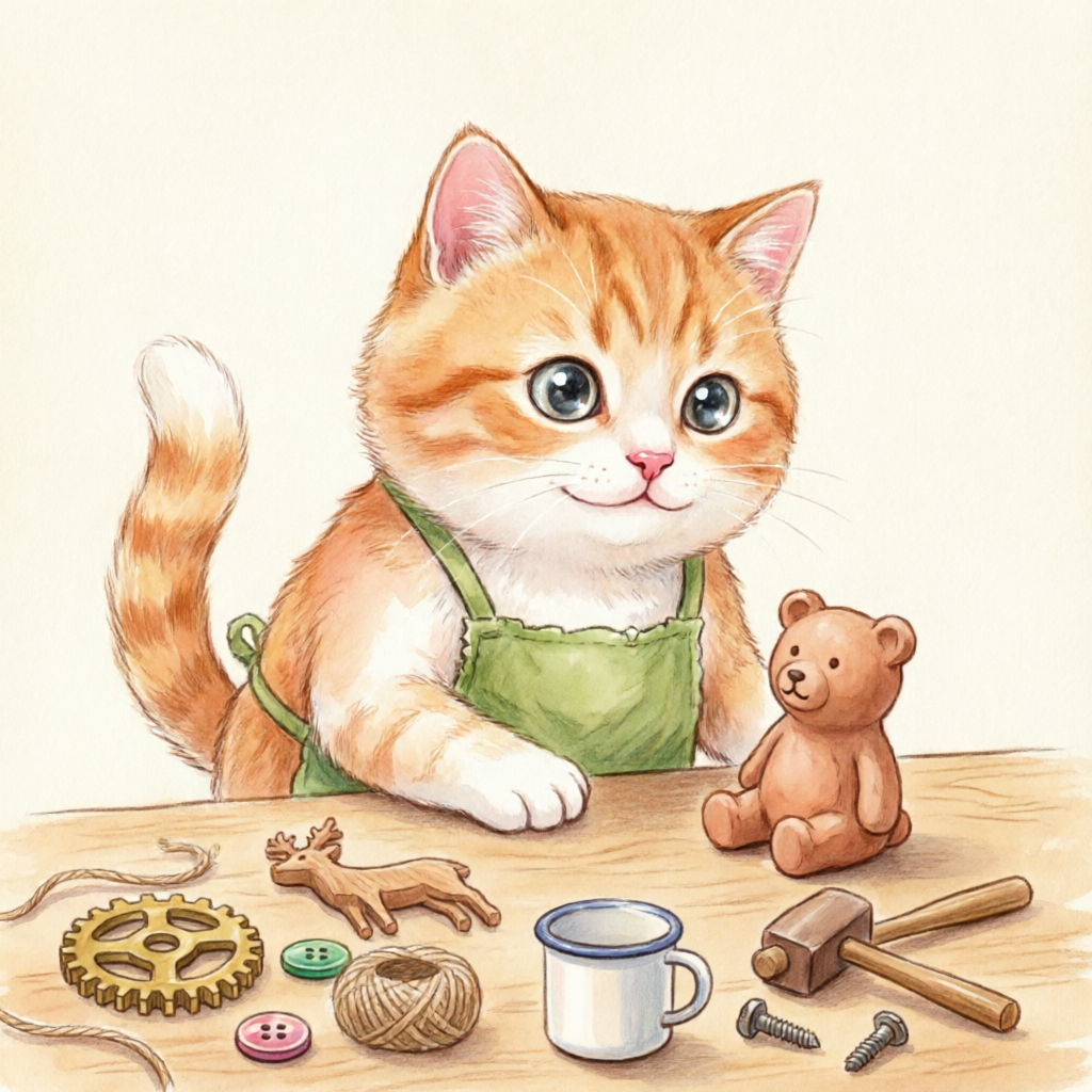 巧手猫的工作台