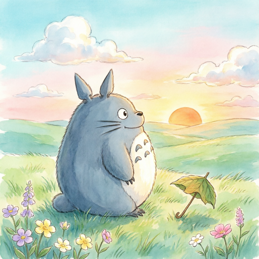 龙猫望向未来