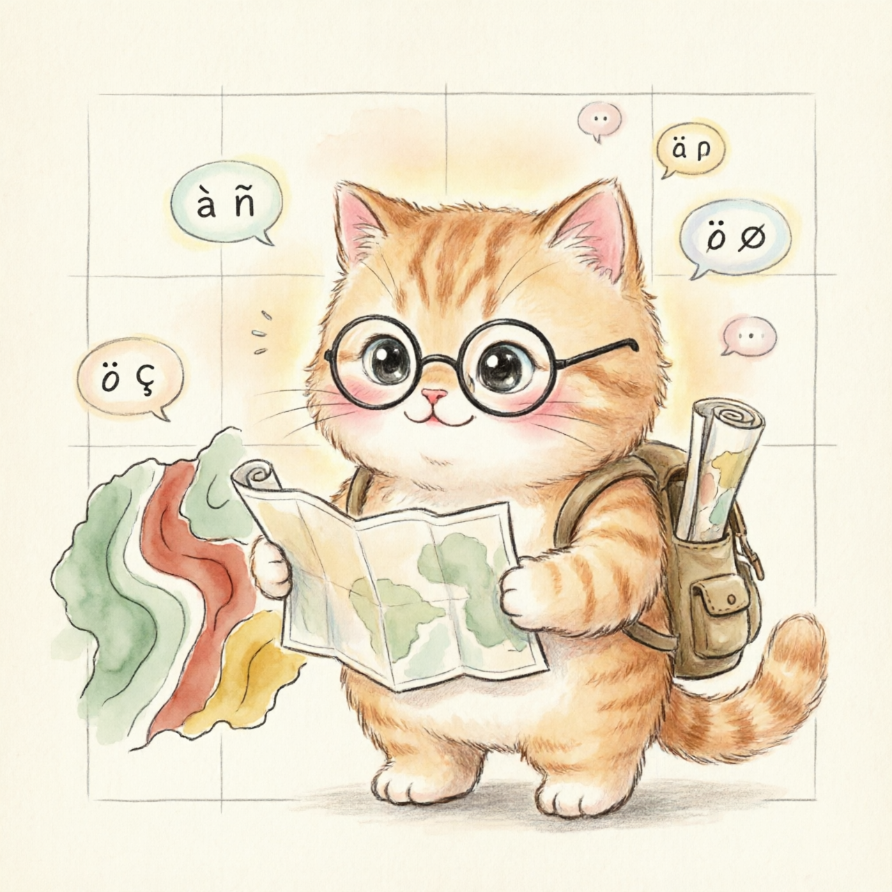 巧手猫看方言地图