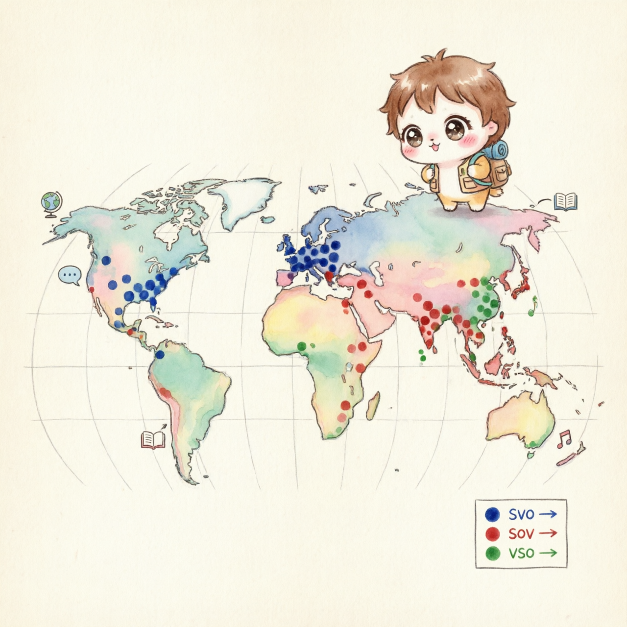 ~ 词序分布地图 ~