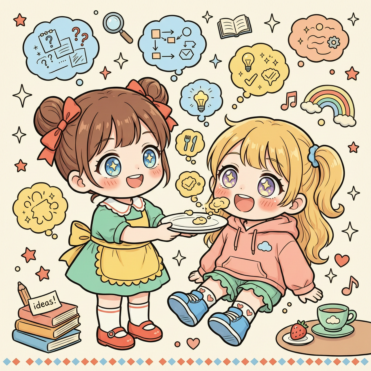 想法即食物